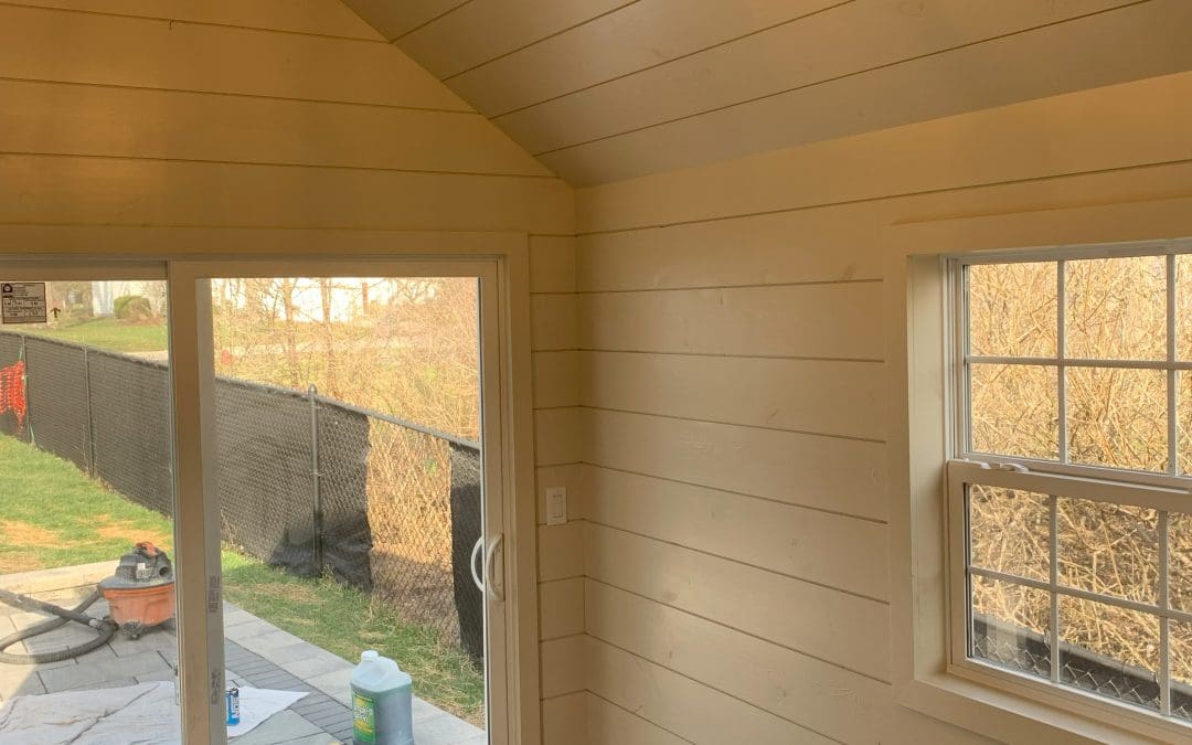 Stow, Ohio Shed-to-Office Conversion
