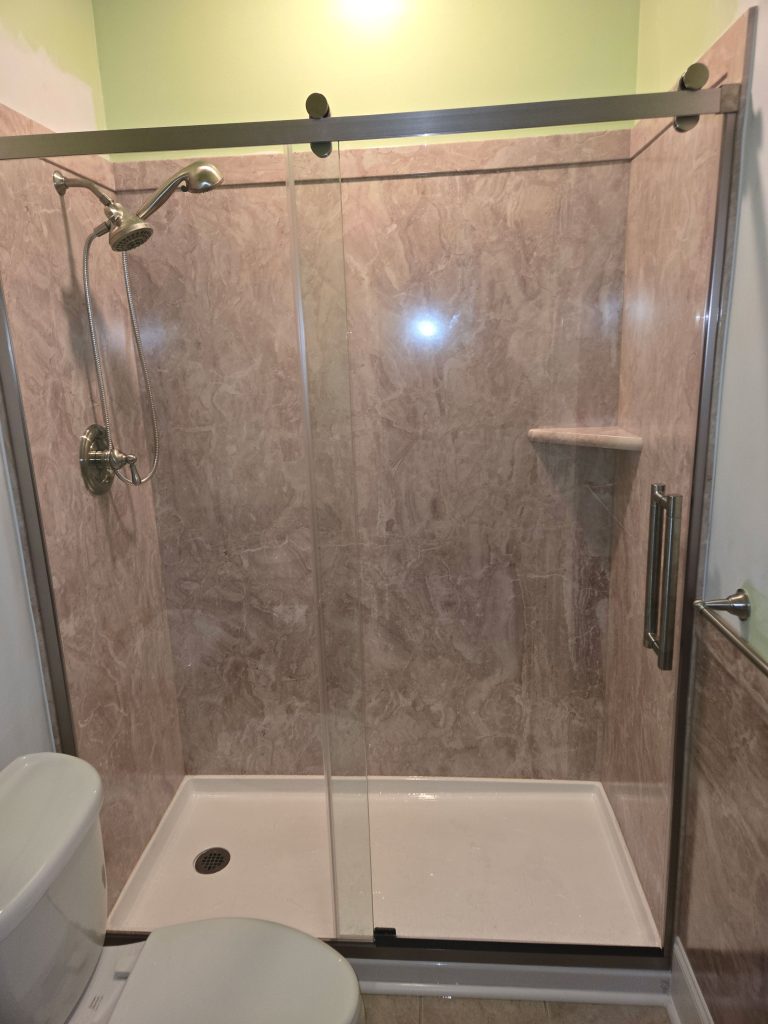 After photo of bathroom
